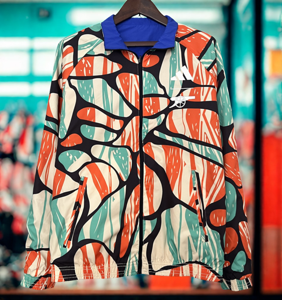 Corta-Vento Arsenal Dupla Face | Versatilidade e Estilo!