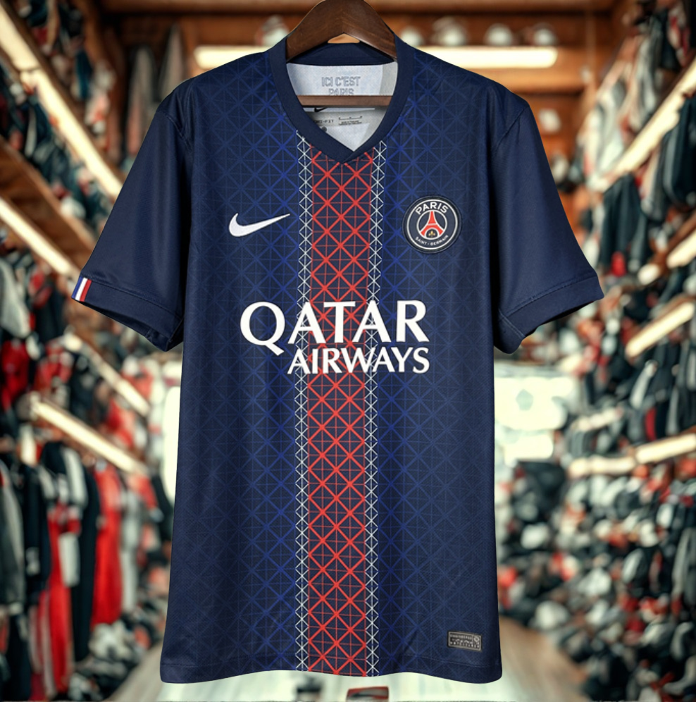 Camisa Titular PSG 2025/2026 - A Elegância Parisiense no Futebol