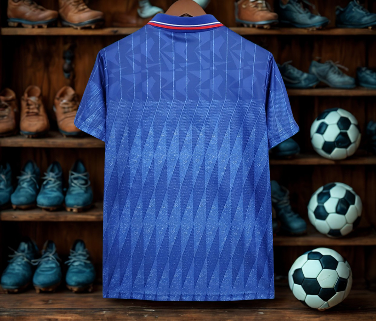 Camiseta Retrô do Chelsea 1989 - Edição Comemorativa (Patrocínio Commodore)