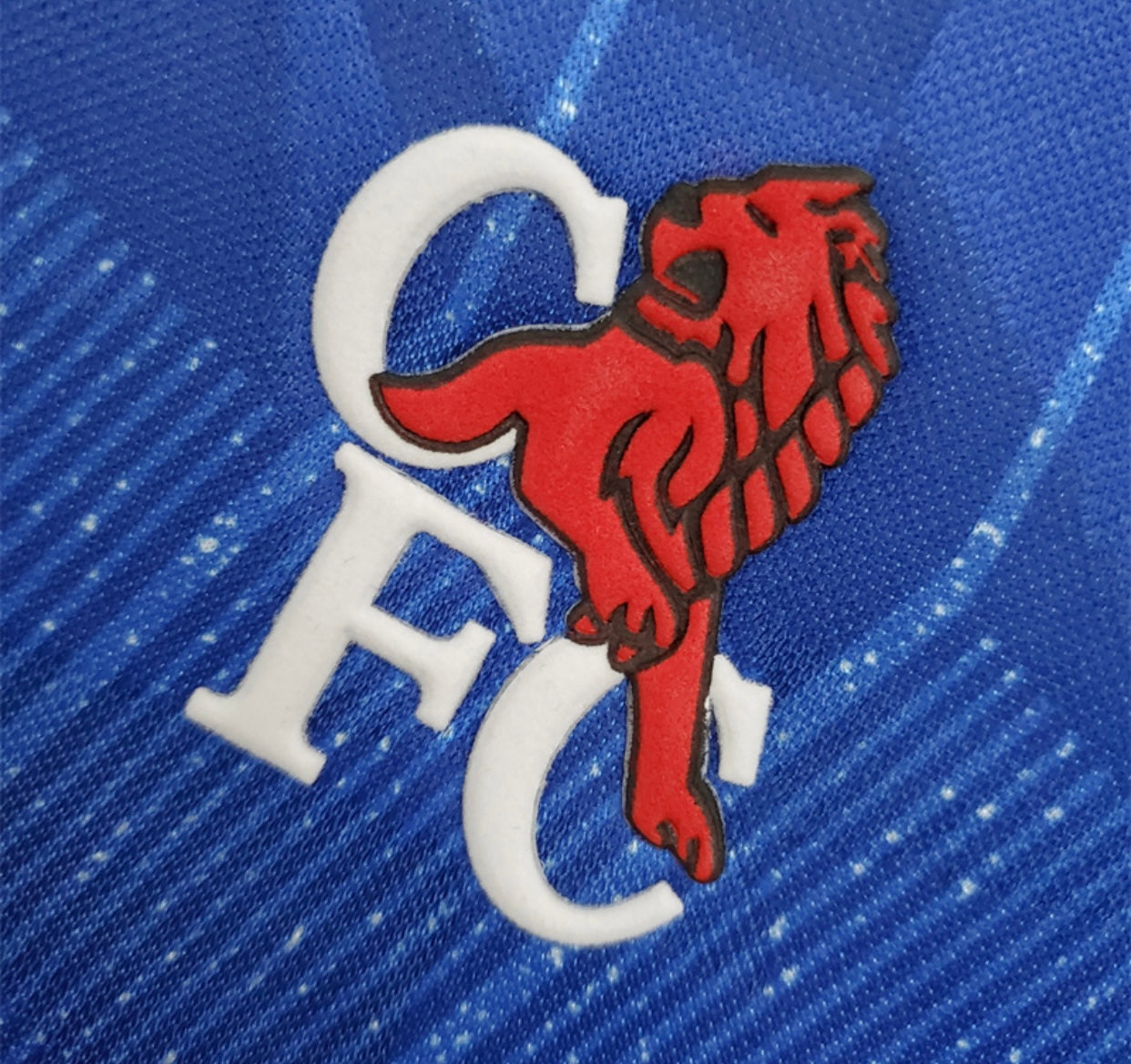 Camiseta Retrô do Chelsea 1989 - Edição Comemorativa (Patrocínio Commodore)